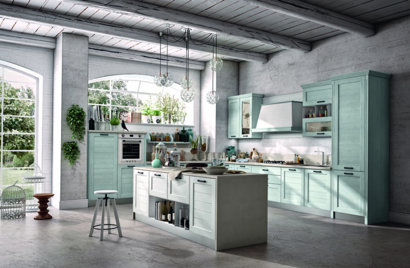 Cucina Contemporanea/Industrial – York – Stosa