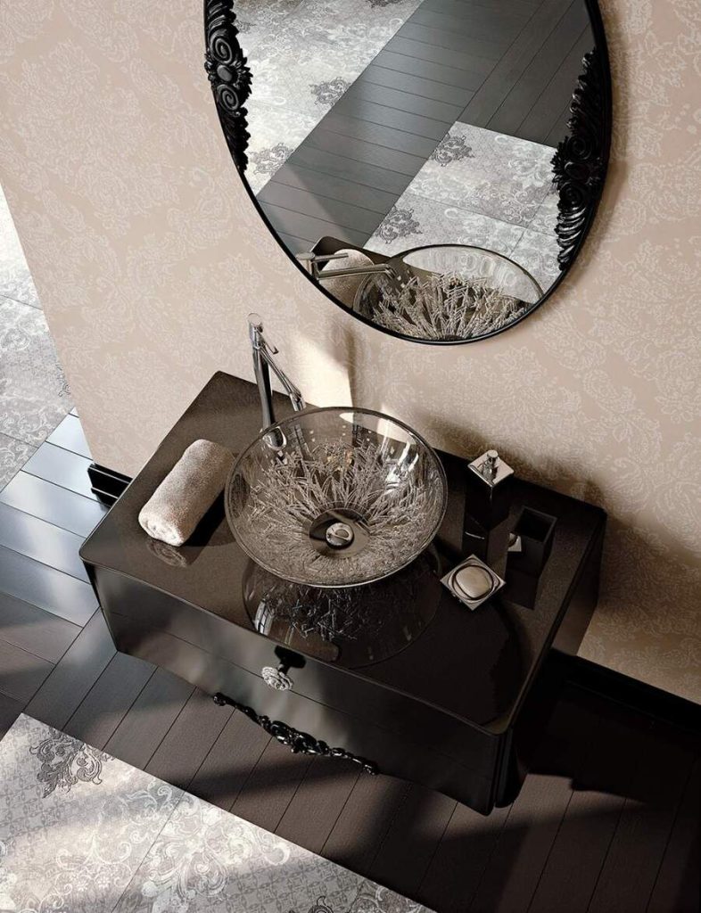 bagno tamigi laccato nero lucido 03