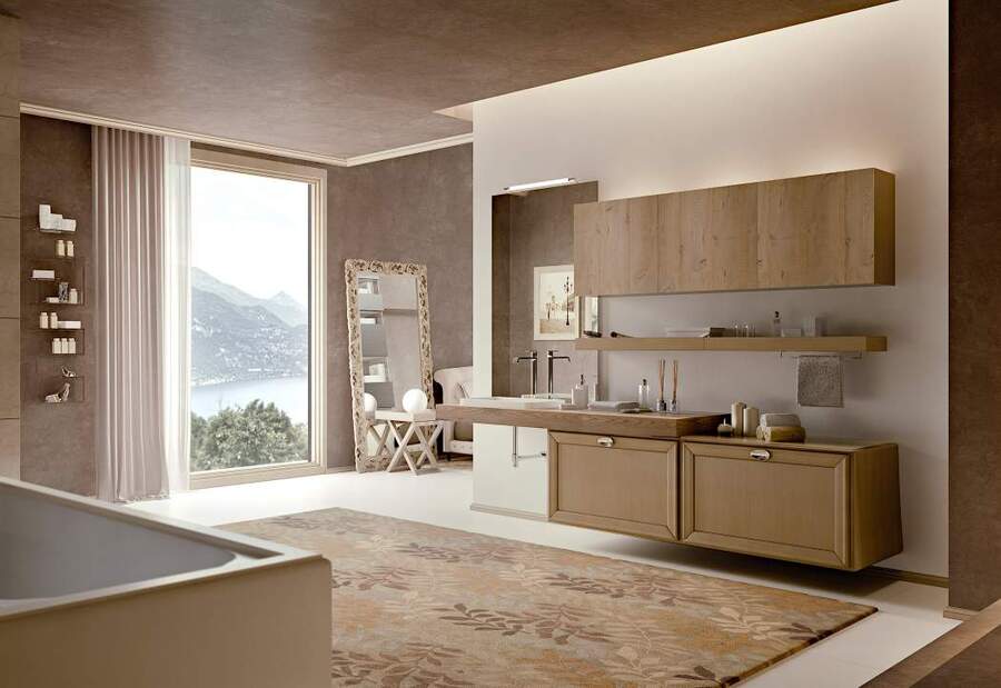 Bagno classico/contemporaneo – Taormina – Arcari